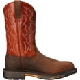 thumbnail image 6 of 10006961 Ariat Men's Workhog Safety Boots - Dark Earth/Brick, 6 of 8