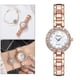thumbnail image 4 of Reloj de de Rosa para Mujer, Cadena de Mano, Elegante Reloj de , Brazalete, Regalo - Reloj de Sunnimix reloj de cuarzo para mujer, 4 of 8