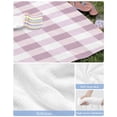 thumbnail image 6 of Pink Plaid Beach Towels Oversized Super Absorbent, Spring Summer Farmhouse Buffalo Checkered Lightweight Bath Towel Quick Dry Sets For Bathroom/Pool/Rv Camping/Beach Play/Gym Room/Picnic 31"x62", 6 of 8