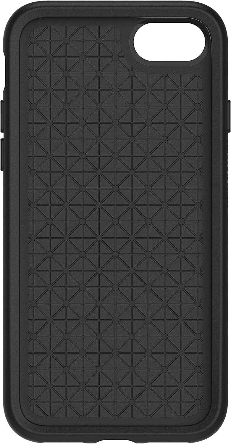 OtterBox Symmetry Series Case for iPhone SE 3rd and 2nd gen and iPhone 8/7 Only - Non-Retail Packaging - Date Night Black/White Polka Dot Graphic
