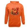 thumbnail image 4 of LEBONYARD Mens Tops Clearance,Sales Hoodies for Men,Men's Thanksgiving Printed Pocket Drawstring Casual Hooded Sweatshirt Long Sleeved Top Orange XXL, 4 of 5