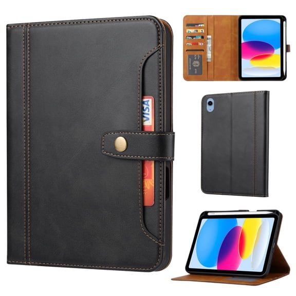 Smart Wallet Case For iPad Mini 6 / Mini (A17 Pro) 8.3 inch Folio Cover Flip Stand with Card/Pencil Holder