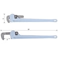thumbnail image 2 of 36" Heavy Duty Aluminum Pipe Wrench Easy Carry Plumber Tool, 2 of 8
