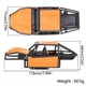 thumbnail image 5 of Kit de Chasis de Carrocería de Coche RC para 1/18 TRX4M RC Crawler Mejoras Piezas Accesorios Rojo, 5 of 5