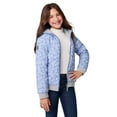thumbnail image 2 of Free Country Girls' Poofie Reversible Puffer Jacket Chambray Petals S, 2 of 5