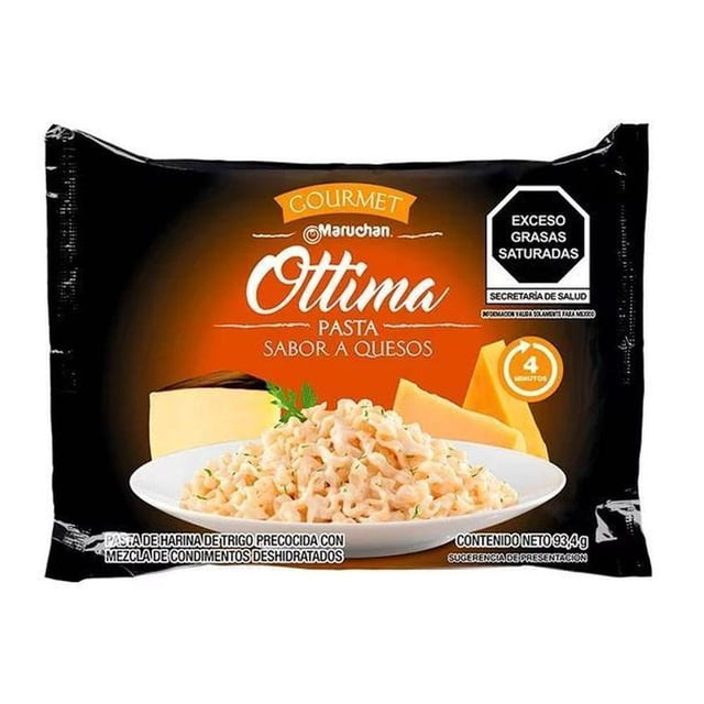 Maruchan Ottima Ramen Sopa Instantánea Sabor Queso 22 Piezas Maruchan Seimen Pasta Sabor a Quesos