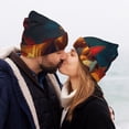 thumbnail image 5 of Kdxio Colorful Starry Sky Sleep Dog Winter Beanie for Men Women Beanie Knit Hat Cuffed Cap Beanie Knit Chunky Snow Cap, 5 of 6