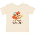 thumbnail image 3 of Inktastic Aunt Loves Me Woodland Fox Boys or Girls Baby T-Shirt, 3 of 5