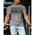 thumbnail image 3 of Gymish Bench Sets Us Apart Workout Shirt for Men – Funny Lifting Gym T-Shirt, Mens Gym Shirt, Fitness Gift for Men, 3 of 7