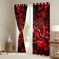 thumbnail image 3 of Castle Fairy Abstract Gamer Curtains Pack of 2 (42x84 Each) for Children Teens,Geometric Plaid Curtains Blackout,Futuristic Cubes Gamepads Bedroom Curtains,Super Cozy Room Decor, 3 of 6