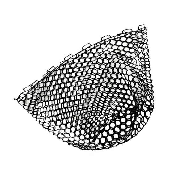 Light Weight Folding Silicone Fishing Net Portable Meshes Replacement Net Outdoor Fishing Tool Accessories Enduring