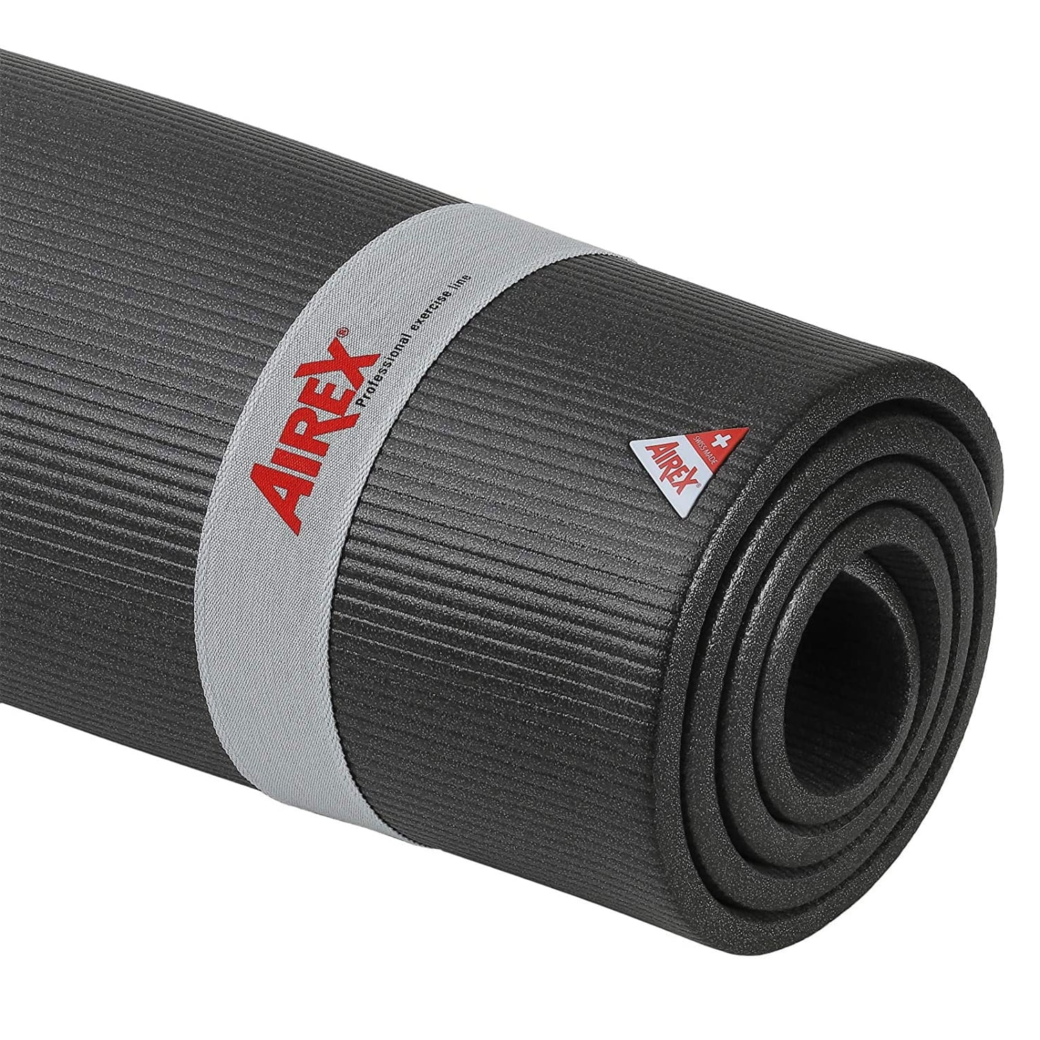 Airex Exercise Mat for Yoga, Physical Therapy, Rehabilitation, Balance & Stability Exercises - Available in Multiple Colors & Sizes - Coronella 200, Black