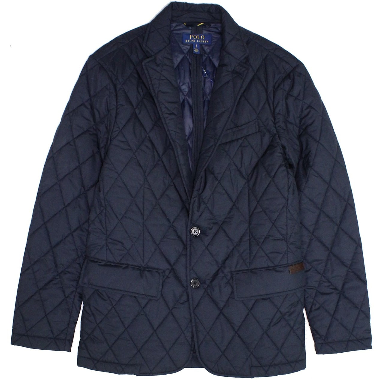 Polo Ralph Lauren Coats & Jackets - Mens Jacket Navy Quilted Sport Coat ...