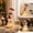 Style - D, variant on Ywbawe Light Up Resin Snowman Christmas Ornament Night Light Tabletop Figurine for Holiday Decor