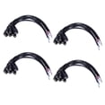 thumbnail image 1 of 40Pcs 12V DC Power Plug Hembra Jack Plug Cable Conector 5.5X2.1mm con Cable de Cable 15cm para CCTV LED Tira de Luz, 1 of 5