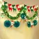 thumbnail image 1 of Adornos Navideños con Banderas, Cintas Brillantes, Adornos para Árbol de Navidad y Adornos Decorativos., 1 of 6