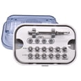 thumbnail image 3 of Herramientas de reparación de destornilladores universales dentales Kit de prótesis de destornillador conveniente, 3 of 9
