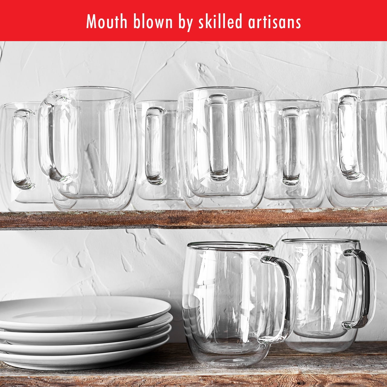 Zwilling Sorrento Plus Cappuccino Glass Mugs, Set of 2 + Reviews, Crate &  Barrel in 2023