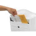 thumbnail image 5 of Maison Locking Wall Mount Mailbox White, 5 of 6