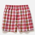 thumbnail image 2 of khonts,Men's Loose Fit Boxer Briefs Underwear Breathable Sleep Shorts Daily Use Quality Fabric Comfortable Underpants Red XL, 2 of 3