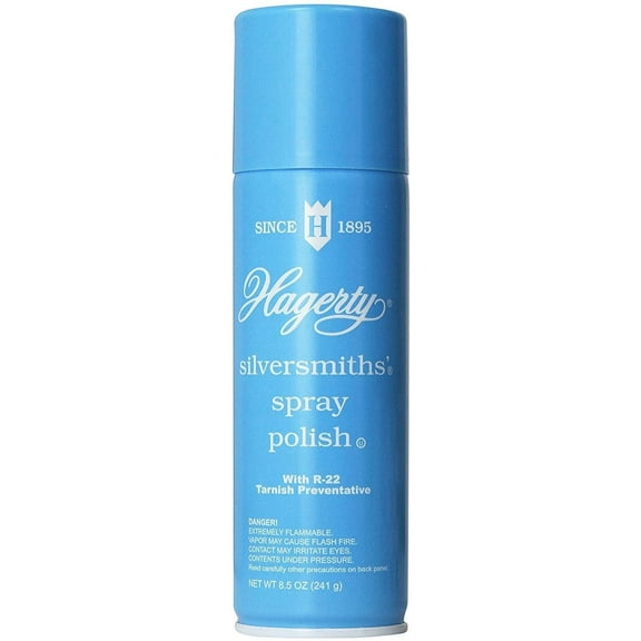 Hagerty Silversmiths Aerosol Spray Polish, Unscented 8.5 Oz Pack of 6