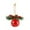 Red, variant on Christmas Bell Wind Chimes for Door Hanging Decor Holiday,Red Fruit and Pine Cone Wind Chime for Christmas Tree Ornament Wall Art,Beautiful Gift for Christmas Tree Mom Grandma Her Sister