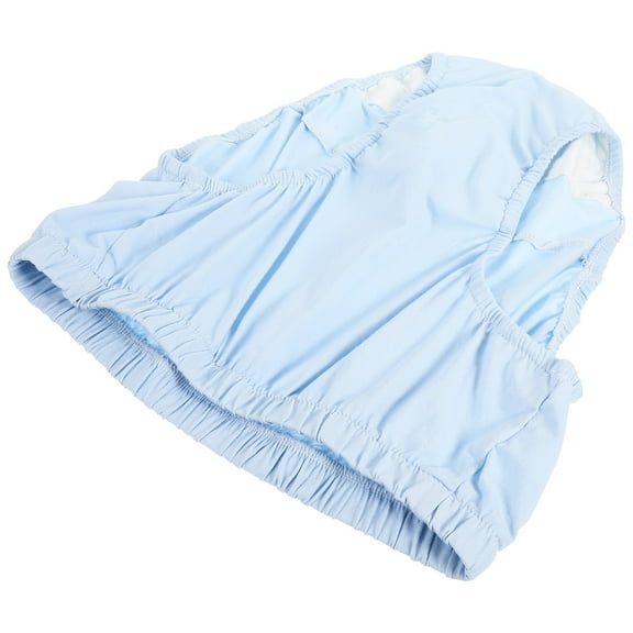 AURARMLET Breathable Cotton Underwear for Elderly Incontinence, Reusable and Washable, Sky-Blue