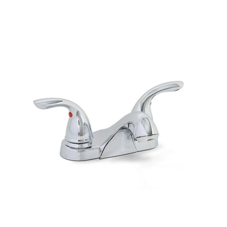 Westlake Bathroom Faucet 2 Handle Lead Free Chrome With Pop-Up