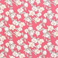 thumbnail image 2 of Zelouf Natalia Magnolia Hmc  , Sewing, DIY, Crafts Fabric by the Yard, Cherry Combo, 7 Yard, 2 of 2