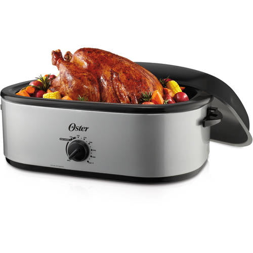 Oster 24-Pound Turkey Roaster Oven, 18-Quart - Walmart.com