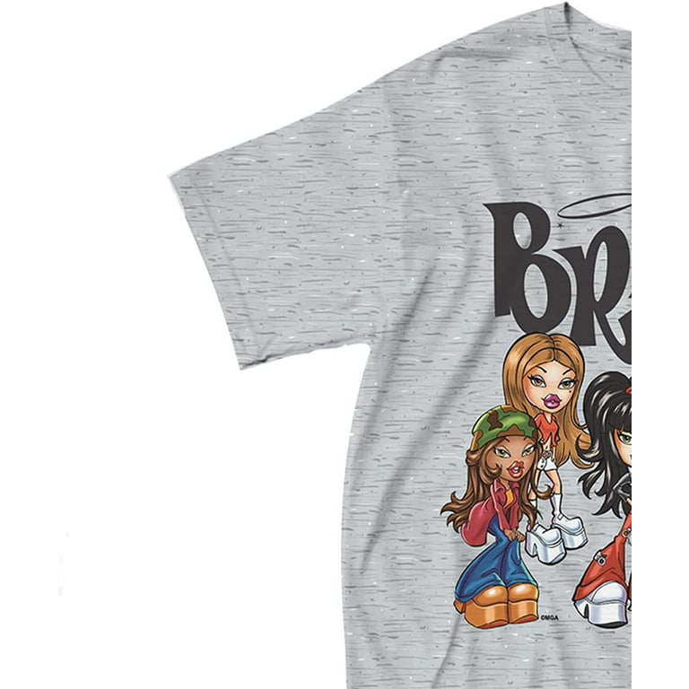 Bratz T-shirt Men's Women's Fashion Cotton T-shirt Letter Print Camiseta  Hombre Girls' Top Children's Hip Hop Short Sleeve - AliExpress