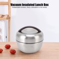 thumbnail image 2 of 0.8L Lunch Box Stainless Steel Double Layer Lunchbox Durable Good Sealing Performance Portable Bento Box with Handle for School Picnic Travel, 2 of 9