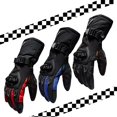 thumbnail image 2 of Guantes de moto rcycle 100% impermeables, resistentes al viento, cálidos, para invierno, con pantalla táctil, protección para siklet Eldiveni Fivean Guantes deportivos, 2 of 2