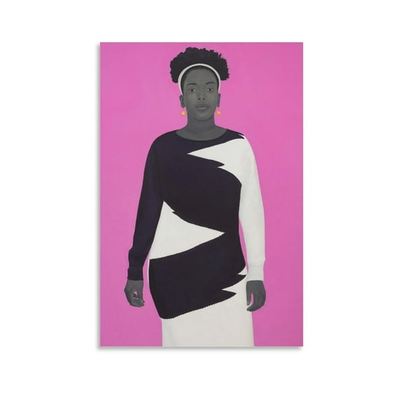 Amy Sherald-Sometimes The King Is A Woman Home Decor Poster Wall Art Hanging Picture Print Bedroom Decorative Painting Posters Room Aesthetic 24x36inch(60x90cm)