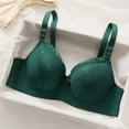 thumbnail image 4 of hoksml Women's Everyday Comfort Bra with Lace Trim and Underwire Breathable Thin Bralette with Back Closure, 4 of 4