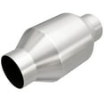 thumbnail image 1 of Magnaflow 48 State Converter Catalytic Converter 53956 Universal 48 State; Stainless Steel; Single 2-1/2 Inch Slip-Fit Inlet; Single 2-1/2 Inch Slip-Fit Outlet; 4 Inch Width X 8 Inch Overall Length, 1 of 7