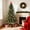 5FT, variant on CazToi 7.5ft Pre-Lit Artificial Slim Christmas Tree with LED Lights Aspen Fir Design