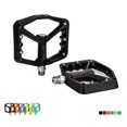 thumbnail image 2 of ZTTO MTB Mountain Bike Pedals Nylon Fiber Bicycle Platform Flat Pedals Anti-Slip 9/16 Inch Sealed Bearing for BMX MTB Mountain Bike Road Bike, 2 of 5
