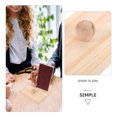 thumbnail image 4 of 2 Pcs Blocs de Sable en Bois Instruments de Percussion Éducatifs, 4 of 9
