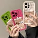 thumbnail image 4 of Fundas de teléfono con dibujo de oso para iPhone, carcasa trasera con dibujos animados para iPhone 11, 14, 15 Pro Max, 12, 13 Pro, XS Max, XR, X, 7, 8 Plus, SE 2022, SE2020, 4 of 5