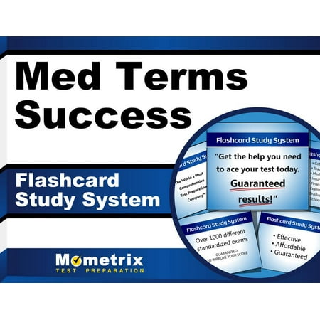Med Terms Success Flashcard Study System: The Easy Way to Learn Medical Terminology (Best Way To Study Flashcards)