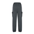 thumbnail image 4 of HXWCHs Women's Lined Cargo Sweatpants Loose Fit Athletic Joggers WITH Multiple Pockets for Casual Fall Outfits XL Grey, 4 of 6