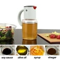 thumbnail image 5 of Uxcell Olive Oil Dispenser Bottle, Auto Lid Drip-Free Spout, Bird Look White 6.5" x 2.7", 5 of 6