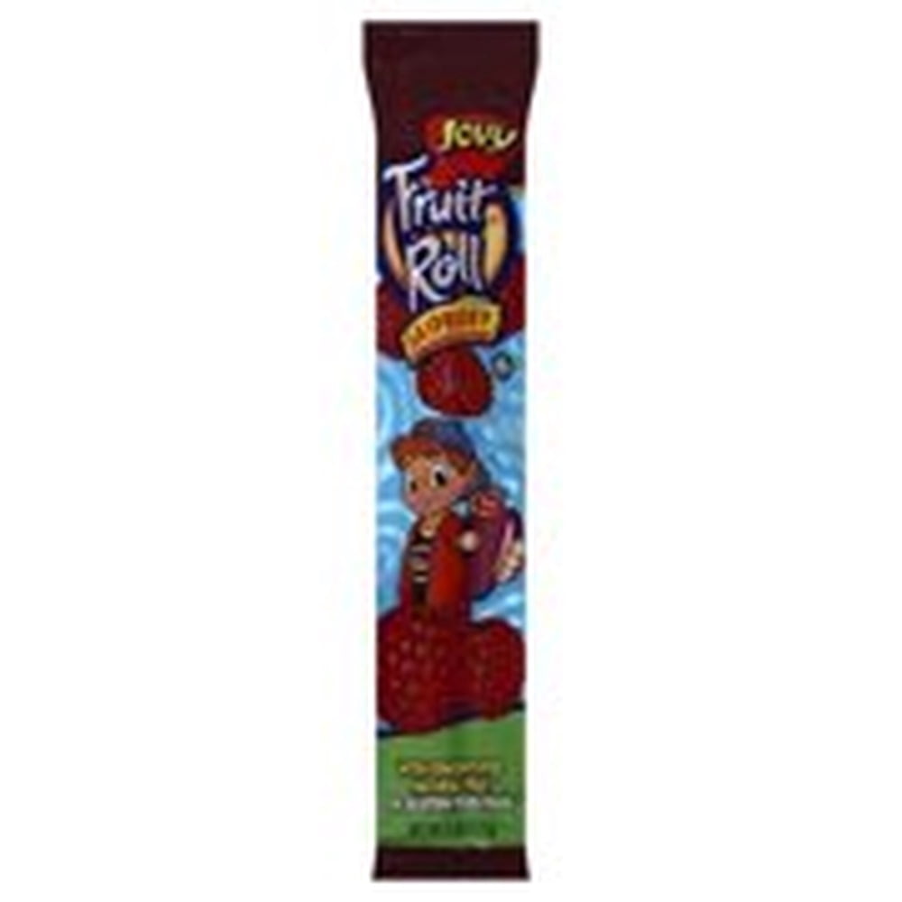 0.75oz Jovy Fruit Roll Snack, Raspberry (Pack of 14)
