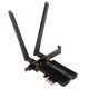 thumbnail image 3 of Tarjeta WiFi 6E AX210 PCIe WiFi Bluetooth 5,3 con disipador de calor 2 antenas 6GHz 5,8GHz 2,4GHz adaptador de red inalámbrico para Windows 10 11, 3 of 5