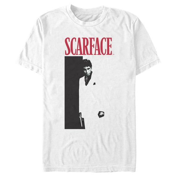 Men's Scarface Classic Poster Graphic Tee White Medium