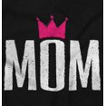 thumbnail image 2 of Queen Mom Cute Mothers Day Present Women Plus Size Graphic Pullover Hoodie Brisco Brands 2X, 2 of 3
