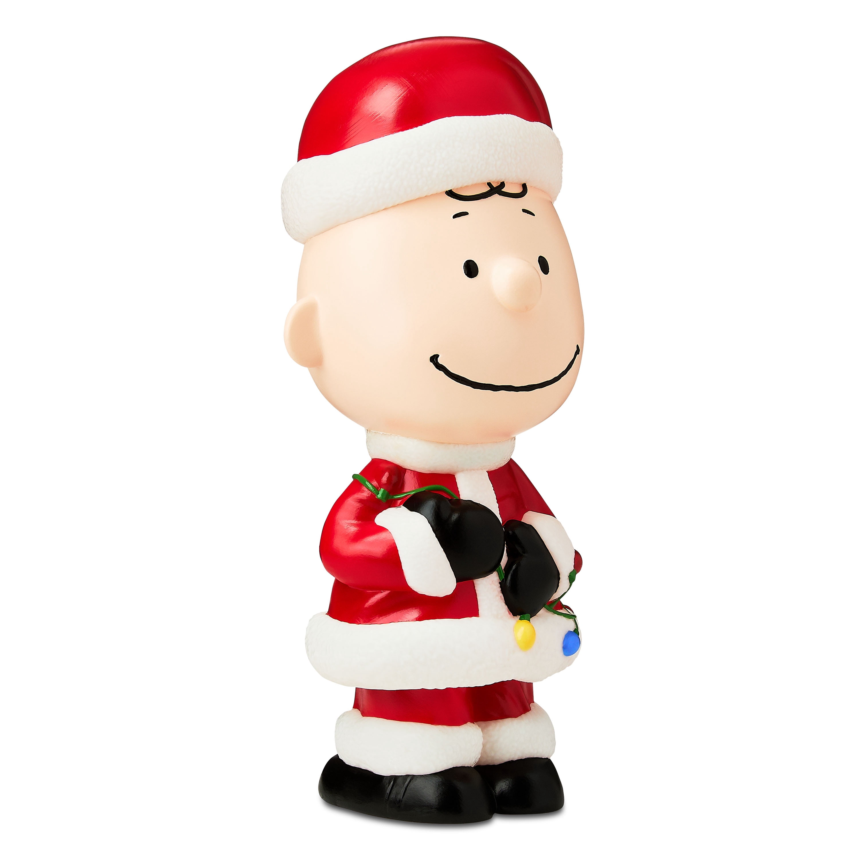 Christmas Blow Mold Outdoor Decor Charlie Brown Santa Peanuts 10.23 in x 9.05 in x 22.04 in 1.89 lb