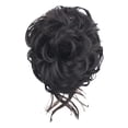 thumbnail image 1 of Peluquería pelo desordenado Yuyangstore círculo elástico suave al tacto cómodo Clip de agarre postizo marrón negro, 1 of 8