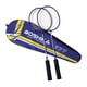 thumbnail image 4 of 2x juego de raqueta de bádminton raqueta de bádminton juguete interactivo profesional duradero con bolsa de transporte para ejercicios deportivos al a Púrpura, 4 of 8